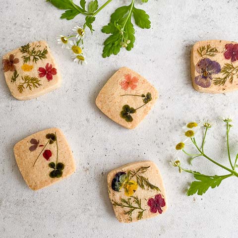 おしゃれなお花のクッキー