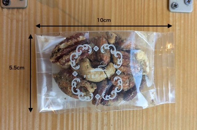 パッケージ寸法（縦5.5cm横10cm）